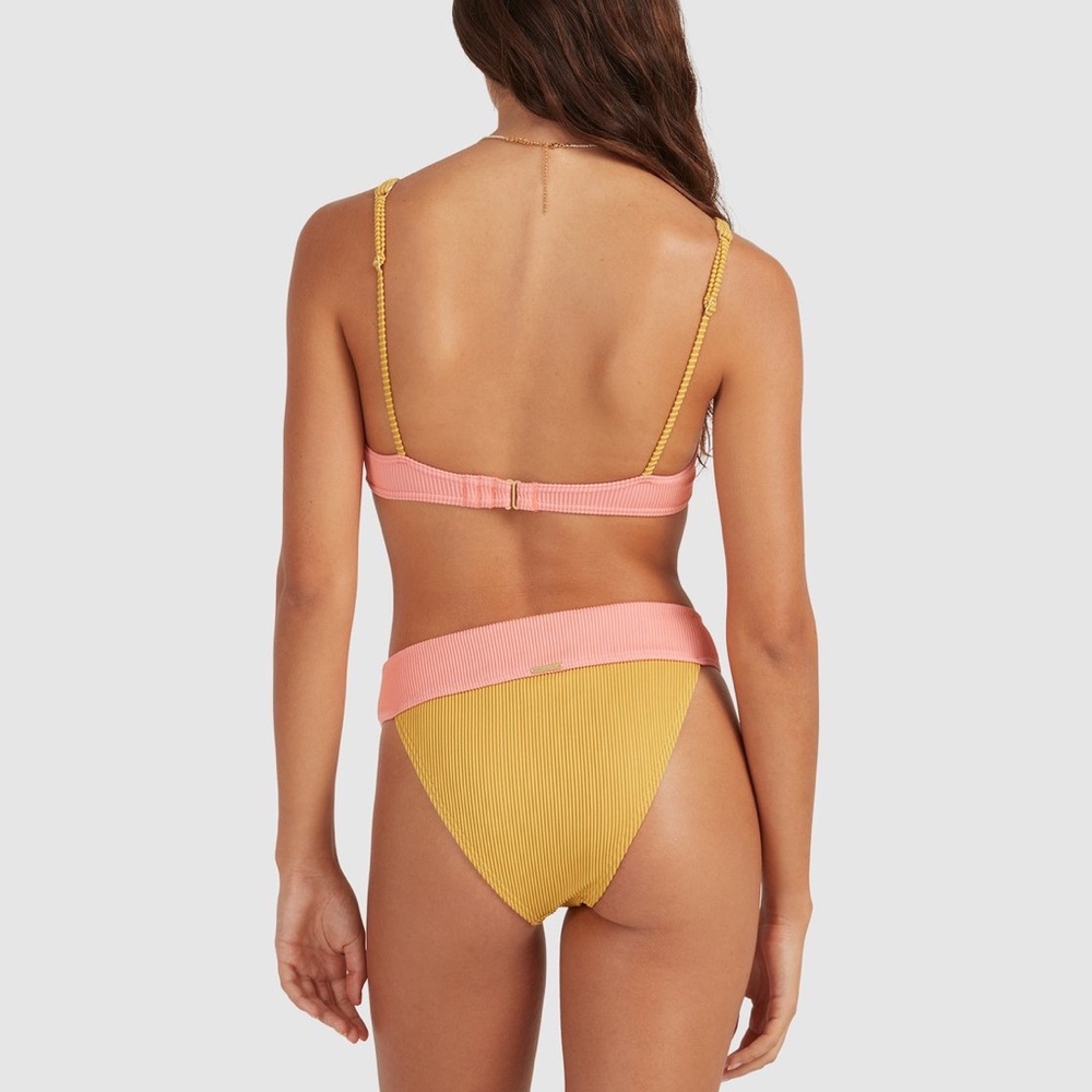🔥🔥BILLABONG - HI LIFE PANELED BRA UNDERWIRE MAUI BIKINI SET🔥🔥 - Picture 4 of 7